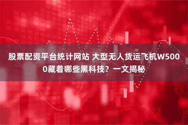 股票配资平台统计网站 大型无人货运飞机W5000藏着哪些黑科技？一文揭秘